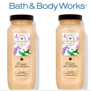 Bath & Body Works Aromatherapy LAVENDER MINT TEA: Luxe Bath